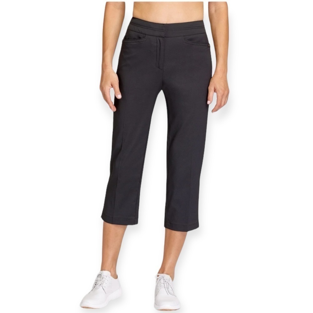 🌻TAIL Black Flex Fabric Activewear / Golf Pants Women's Size 10